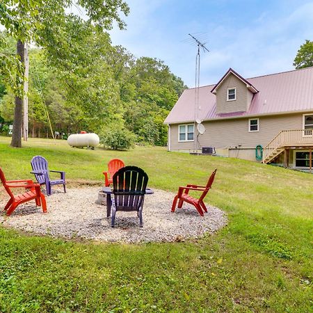 Modern Eckerty Home With Deck On Patoka Lake! Taswell Екстер'єр фото